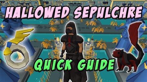 osrs hallowed sepulchre